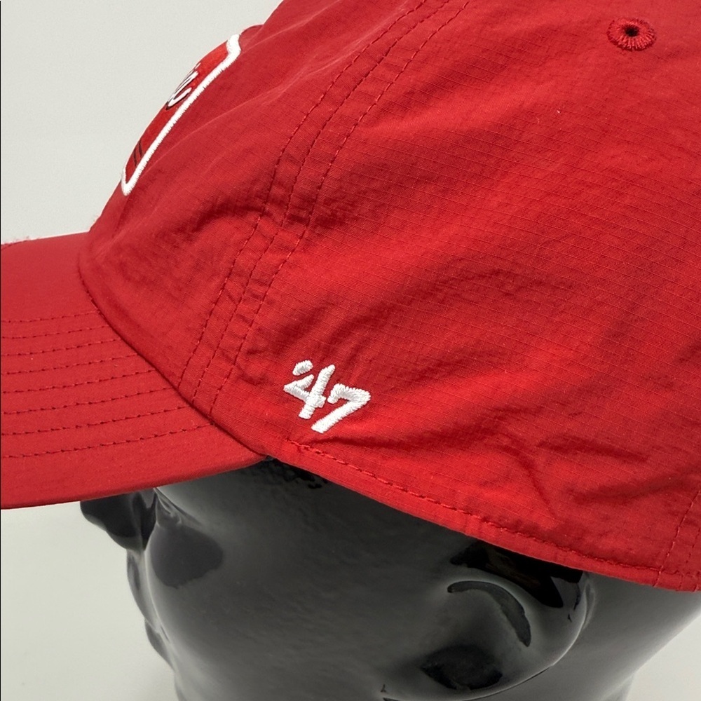 UGA 47 Brand Red Georgia Bulldog Cap OSFA Adjustable Women’s Hat - Picture 3 of 10